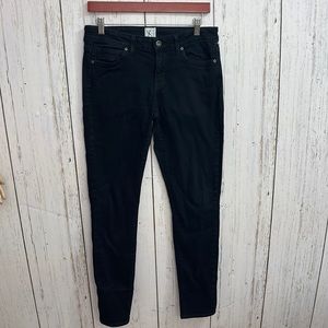 Rich & Skinny Black Denim Skinny Jeans Size 29